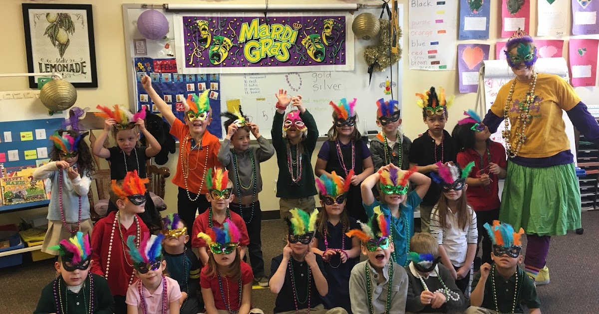 School is FUN! Mardi Gras!