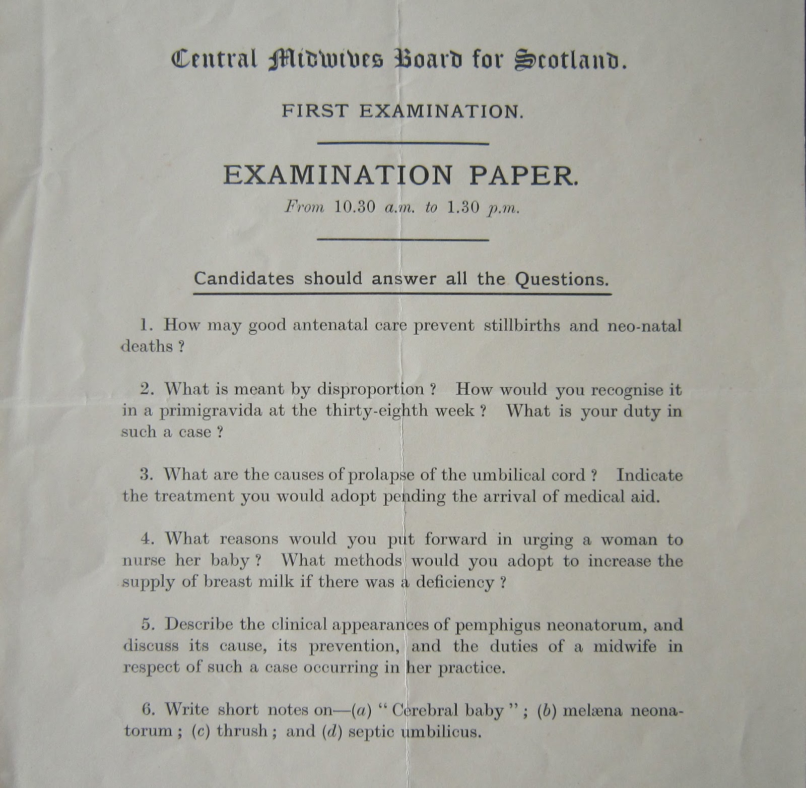 Midwifery essays
