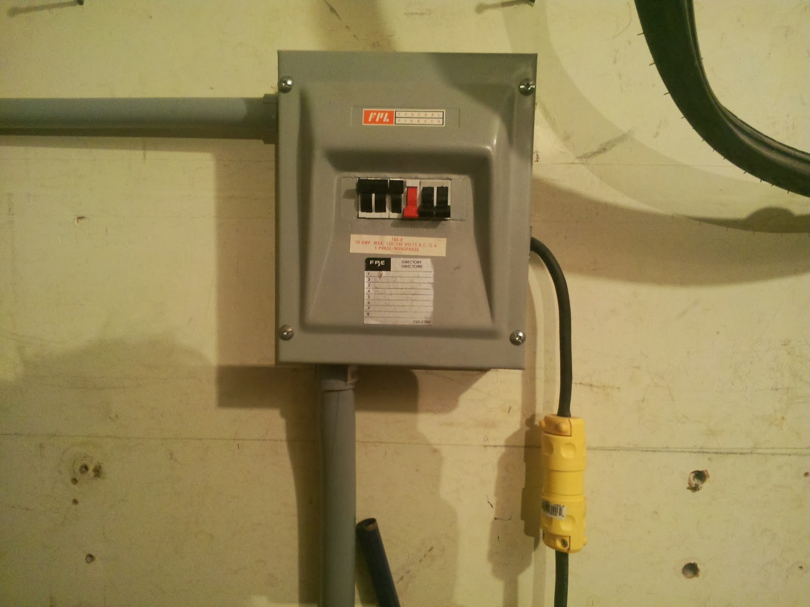 House of Frost 20 Amps for the Garage tools.