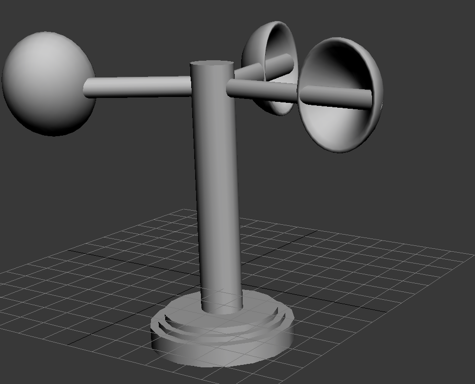 3D Modelling and Animation Part 1 Anemometer 3D Max