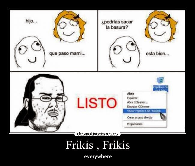 50 Crisis Qué Es Un Friki