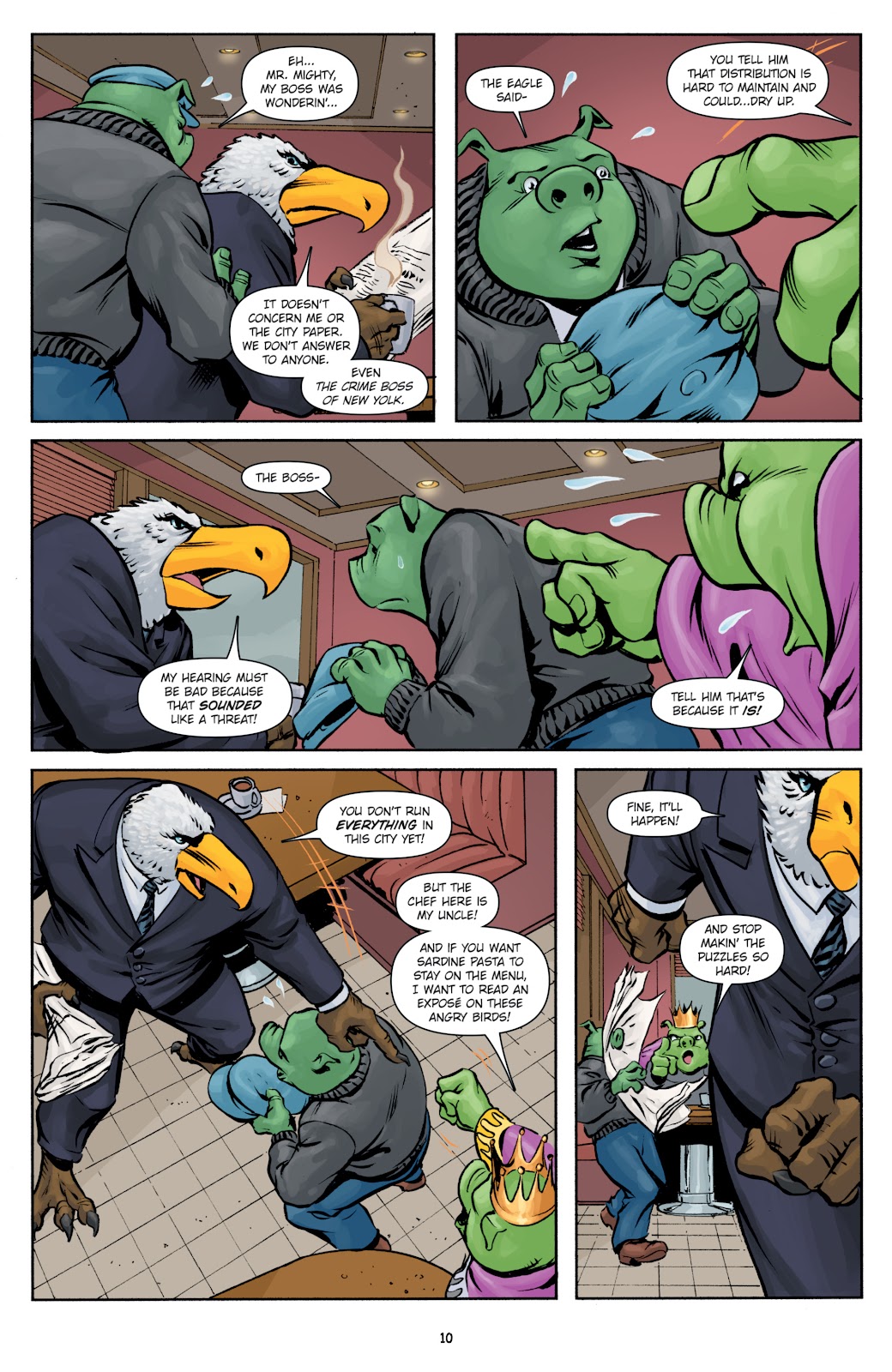 Super Angry Birds issue TPB - Page 10