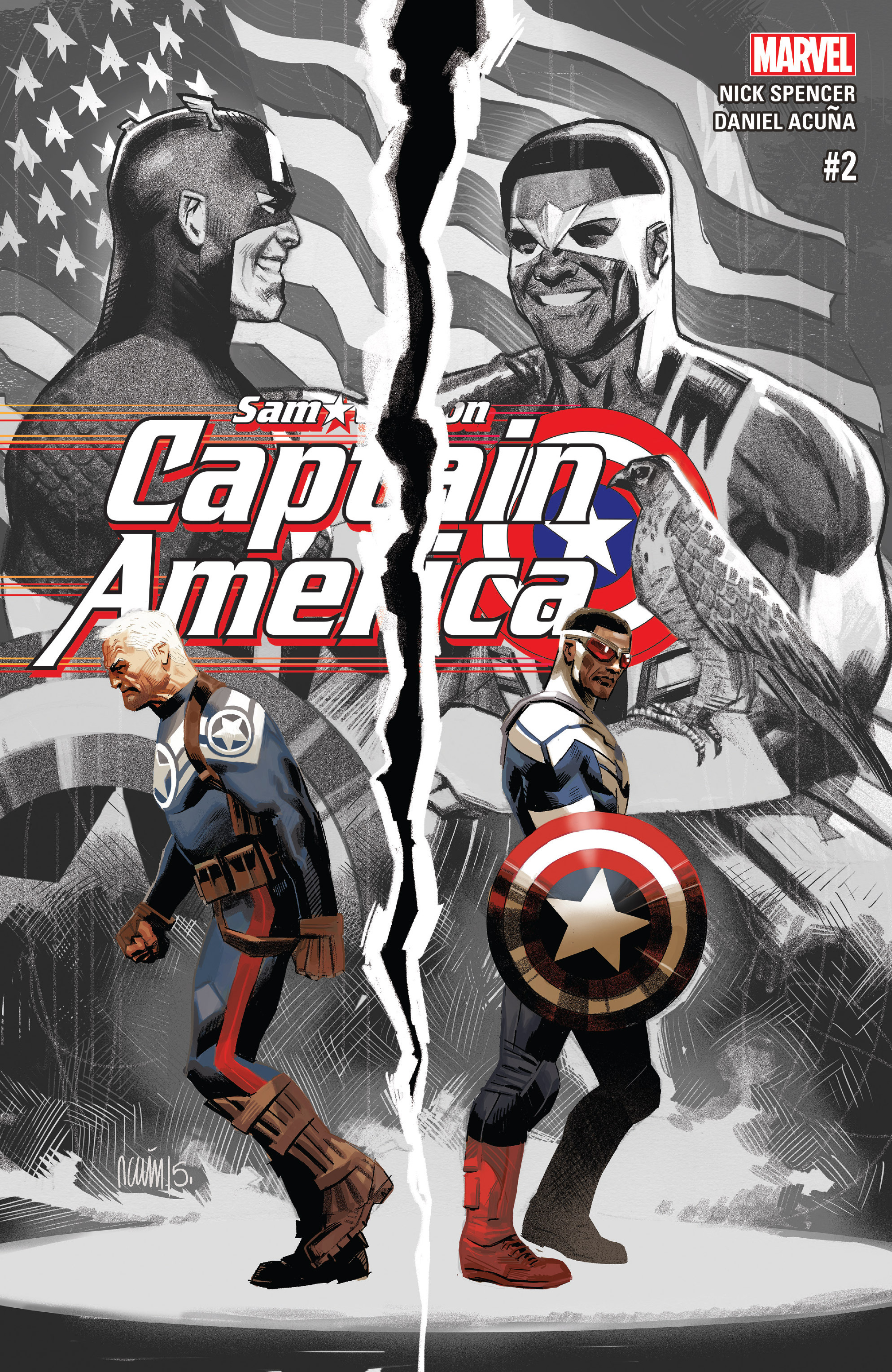 Read online Captain America: Sam Wilson comic -  Issue #2 - 1