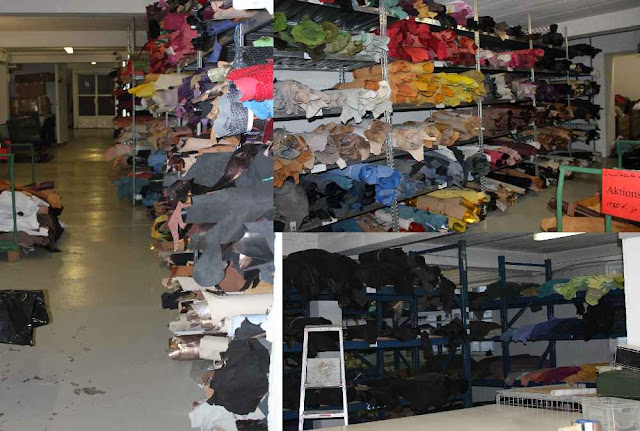 Mondbresal: Lederlagerverkauf in München