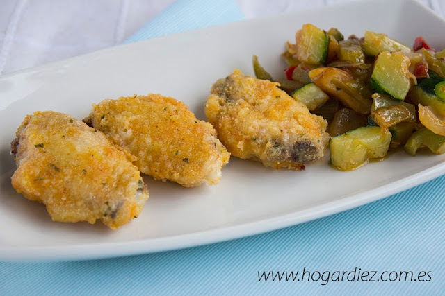 Alitas de pollo crujientes