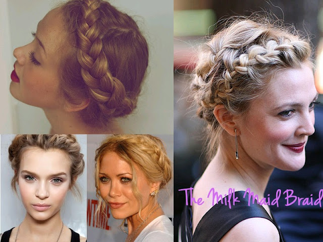 different braids, types of braids, braid, braid bible, how to braid, hair inspiration, hair, hair styles, pretty, hair do, lesimplyclassy, lesimplyclassy blog, le simply classy, le simply classy blog, samira hoque, styling, the milkmaid braid, the milk maid braid, milk maid braid, milkmaid braid, katniss hairdo, katniss braid, olsen milkmaid, marykate olsen, ashley olsen, up dos, hair up style, braided up do, crown braid