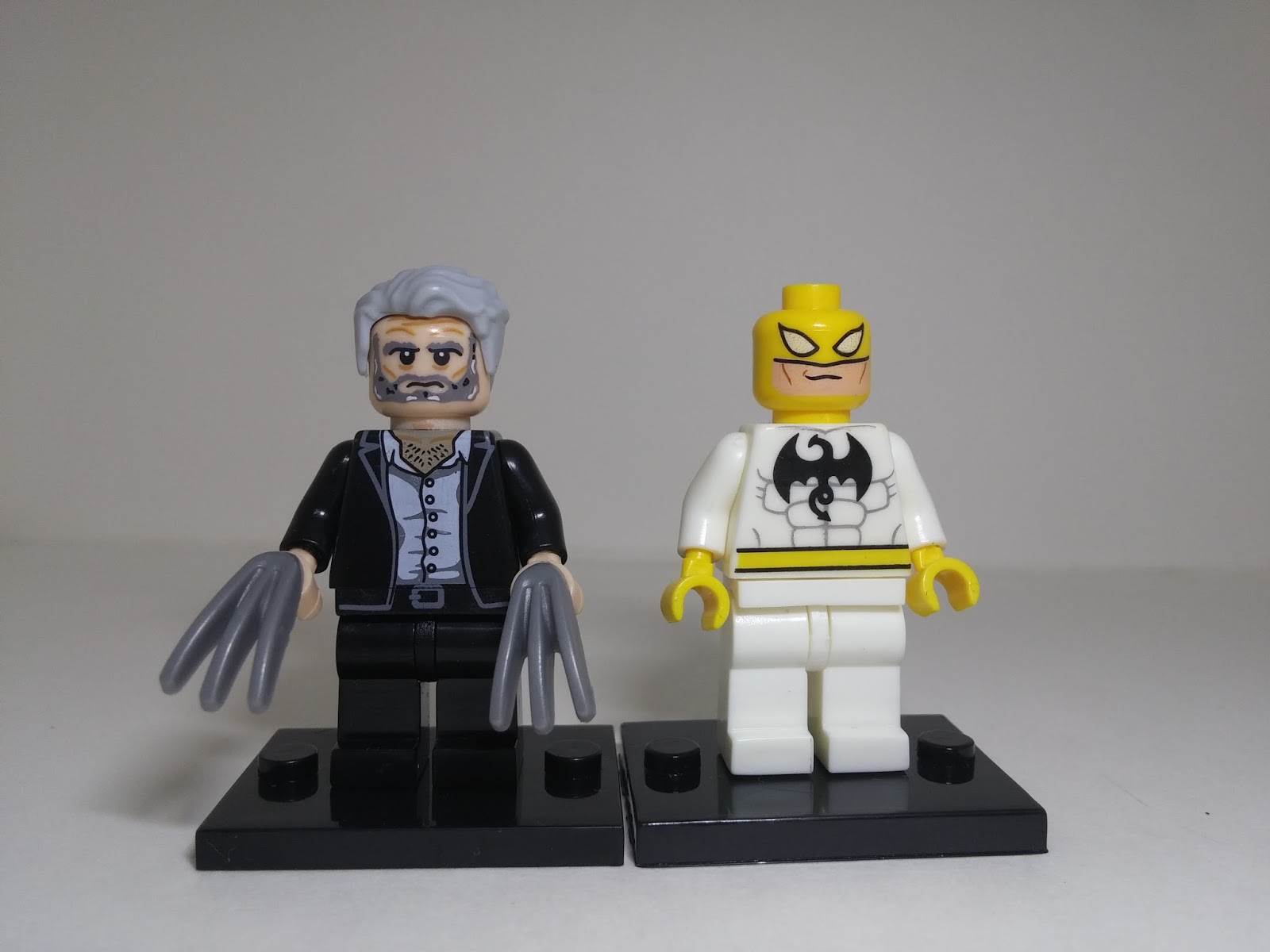 downtheblocks WM Brand WM207 White Suit Iron Fist Minifig Review (WM Quality Review)