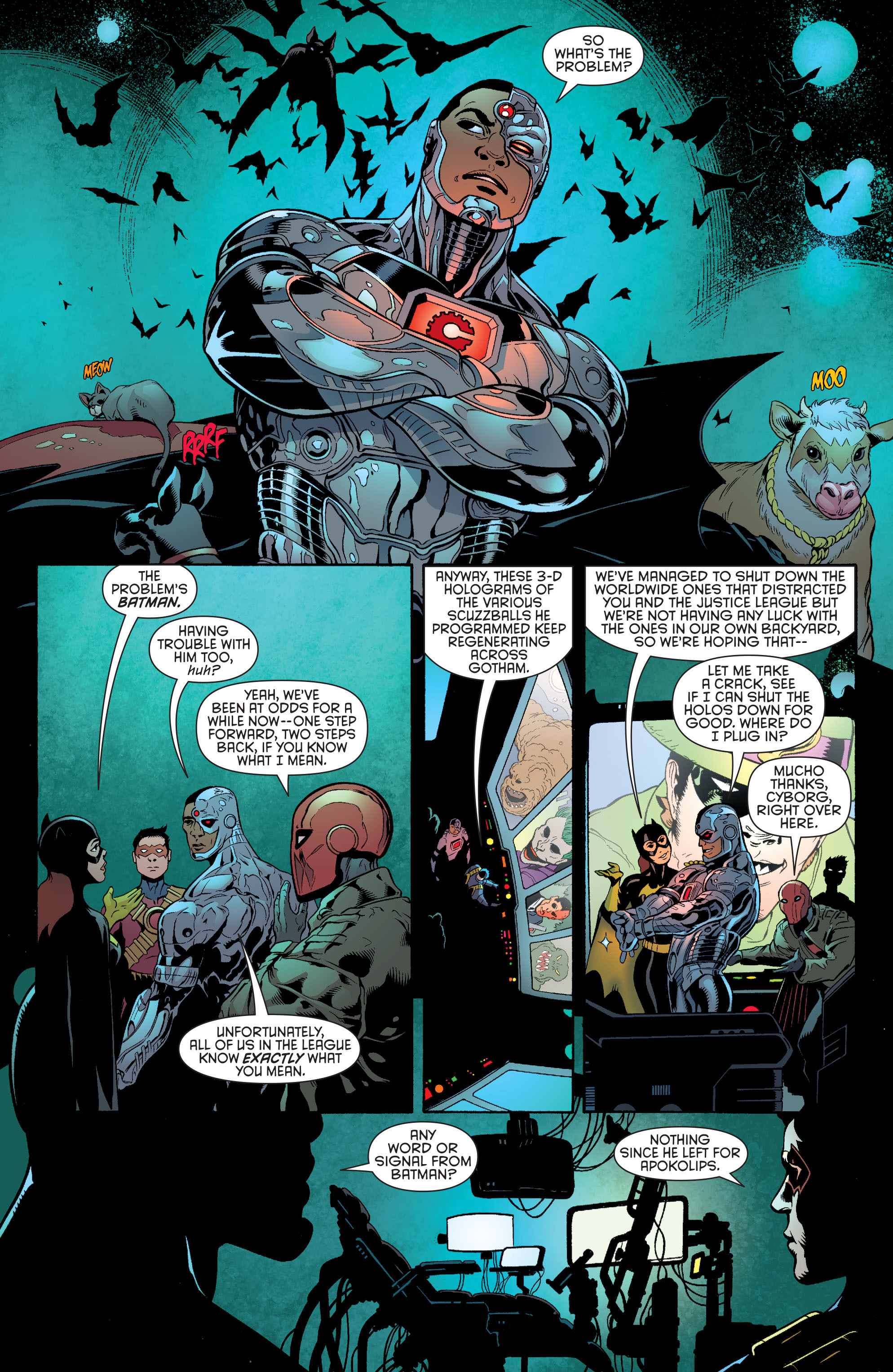 Read online Batman and Robin (2011) comic -  Issue #35 - 12