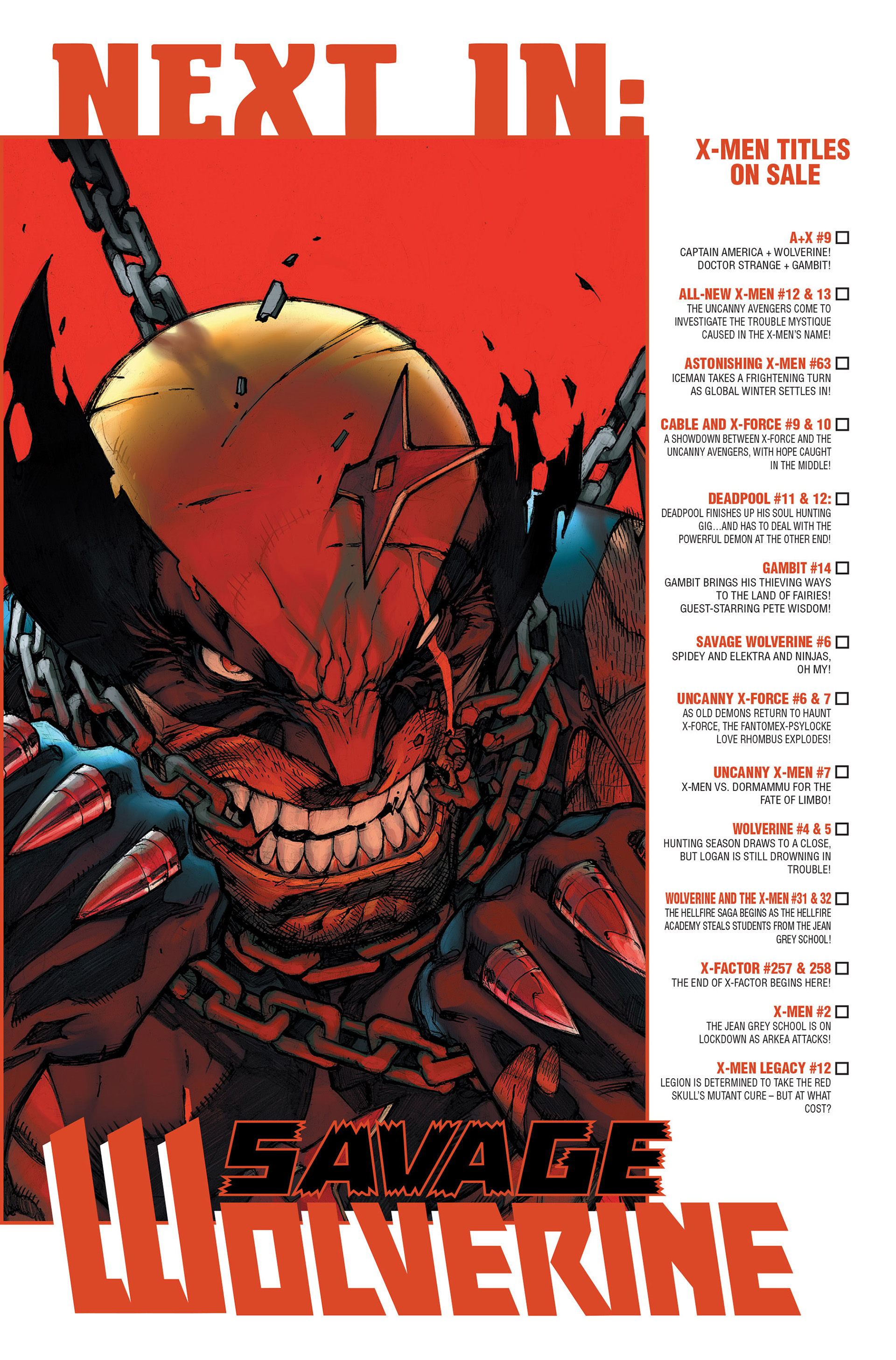 Read online Savage Wolverine comic -  Issue #6 - 23