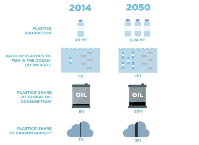 Pada Tahun 2050, Plastik di Laut Akan Lebih Banyak Daripada Ikan Peningkatan Jumlah Plastik Akan Berdampak Buruk Bagi Laut, Hewan dan Manusia Pada 2050