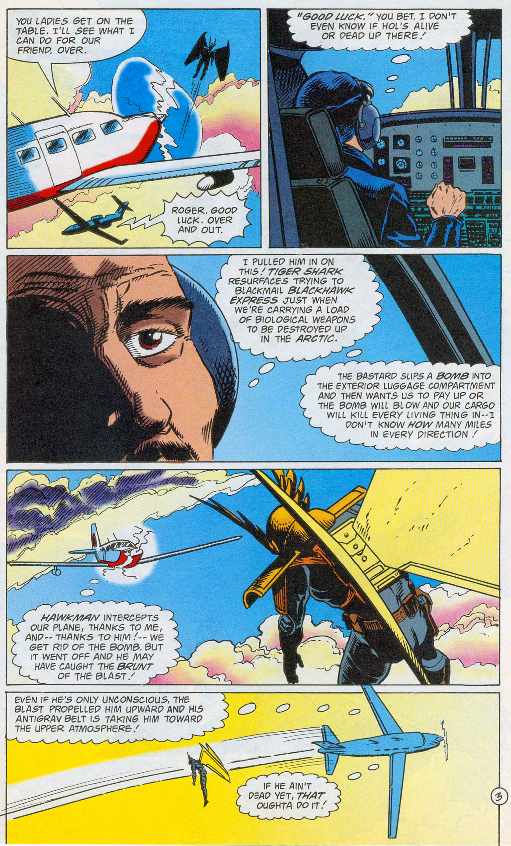 Read online Hawkworld (1990) comic -  Issue #12 - 4
