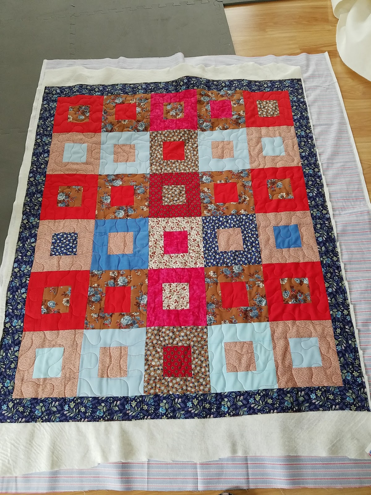 Becca's Crazy Projects Charity Quilting