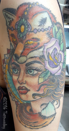 Tattoosday (A Tattoo Blog): Two from Jacqui by Betty Rose