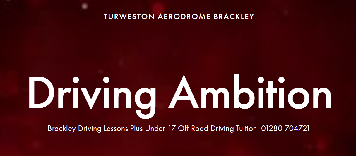 Under 17 Driving Lessons on private roads with Driving Ambition DRIVING AMBITION under 17 off