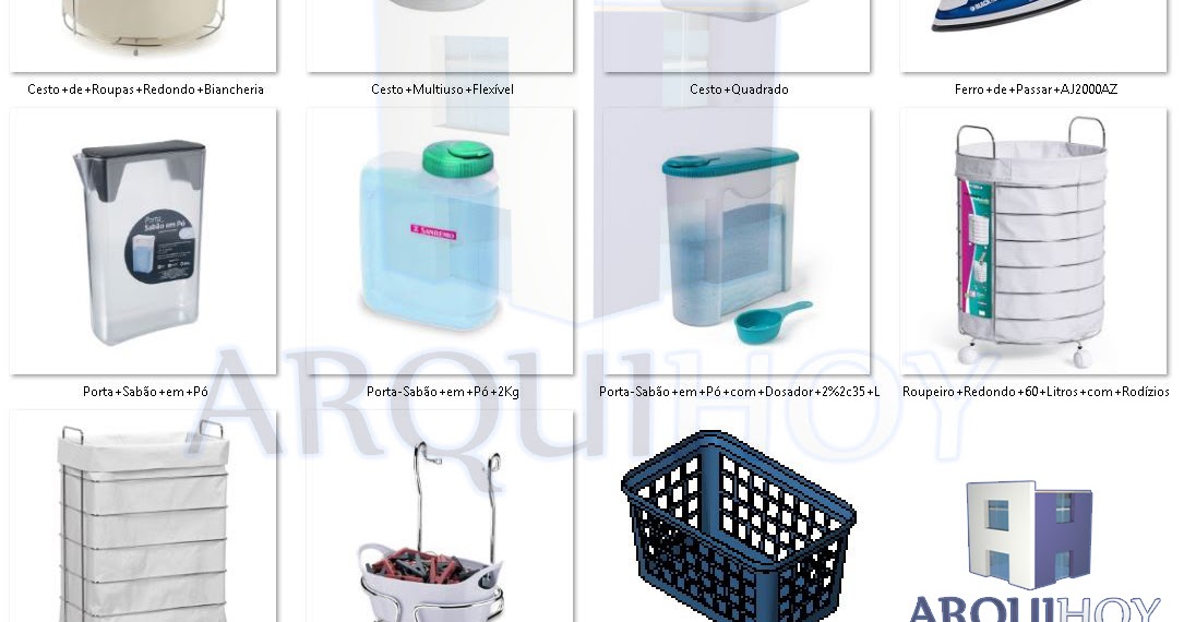 Familia accesorios de lavanderia / Family laundry accessories (RFA