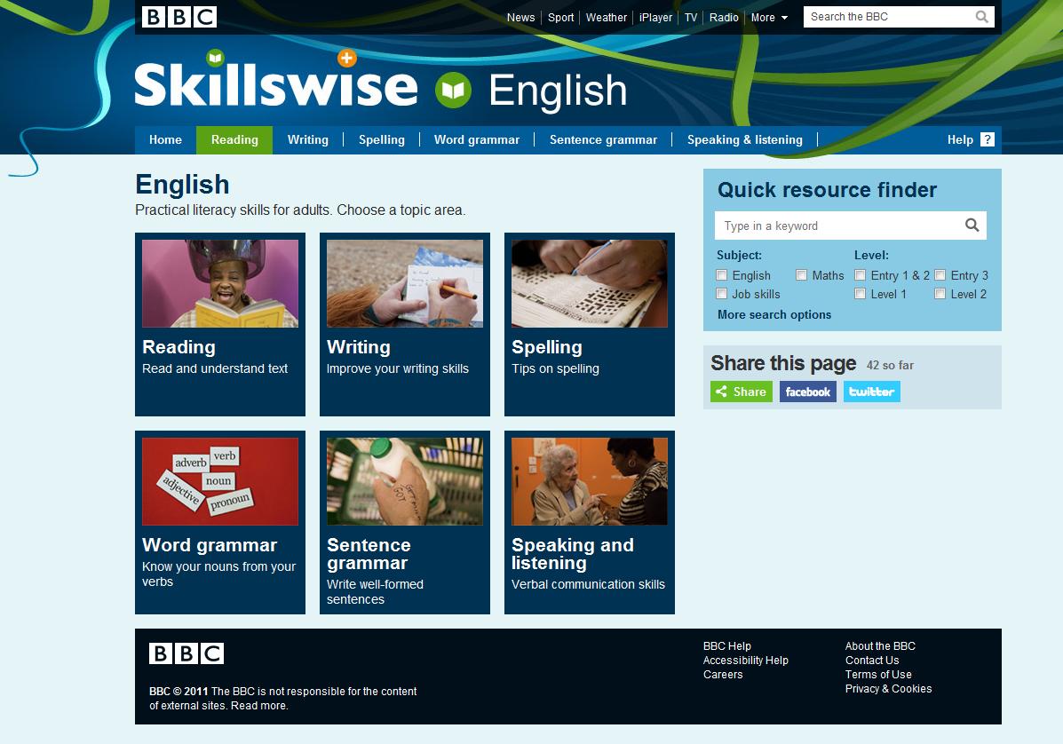 Bbc Skillswise English Worksheets