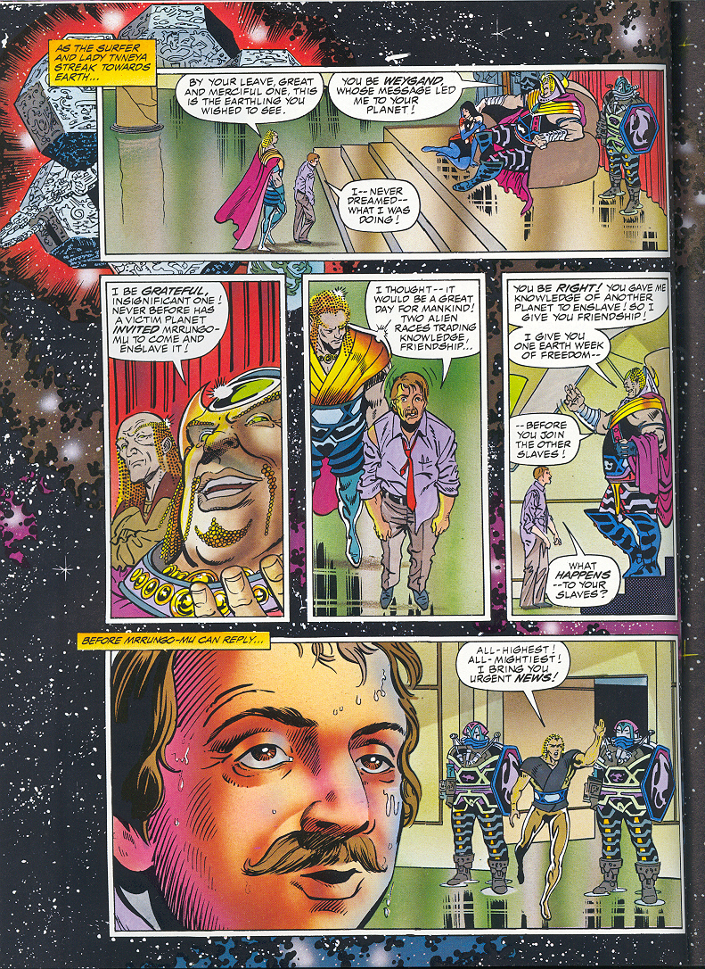 Read online Marvel Graphic Novel comic -  Issue #58 - Silver Surfer - The Enslavers - 54