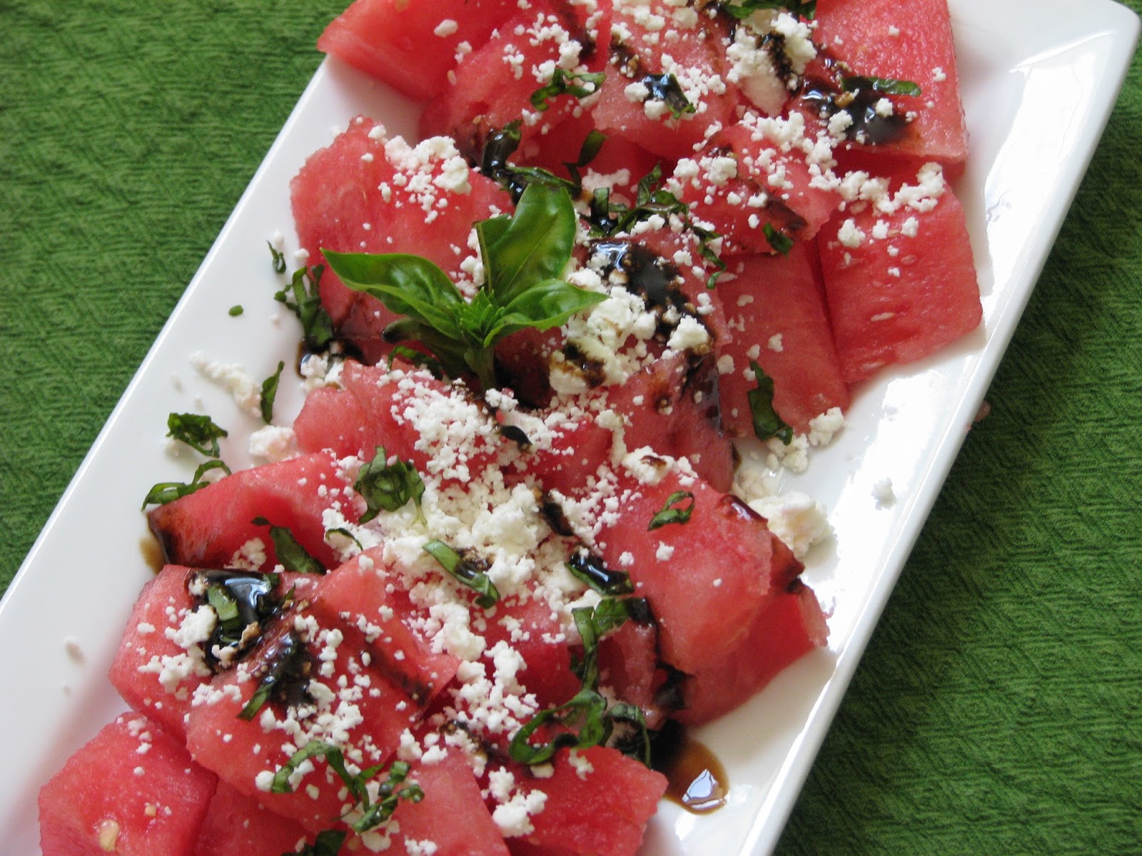 TheFultonGirls Watermelon Goat Cheese Salad