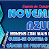 Novembro Azul, mês dedicado ao cuidado do câncer de próstata.