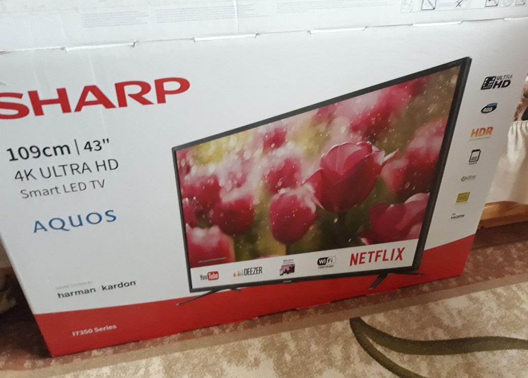 Sharp LC43UI7352E 4k Smart TV