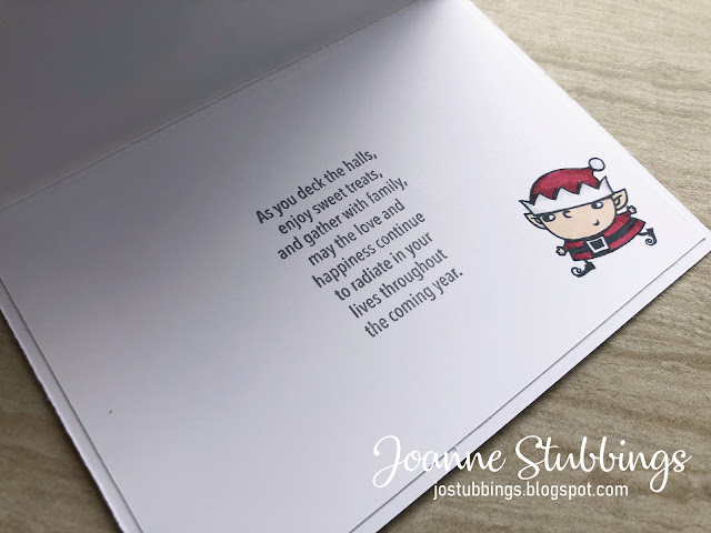 Jo's Stamping Spot - What Will You Stamp #197 using Signs of Santa stamp set by Stampin' Up!