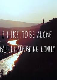 Motivational Monday #16 : Be Alone and Feel Loneliness | bubblybeauty135.com