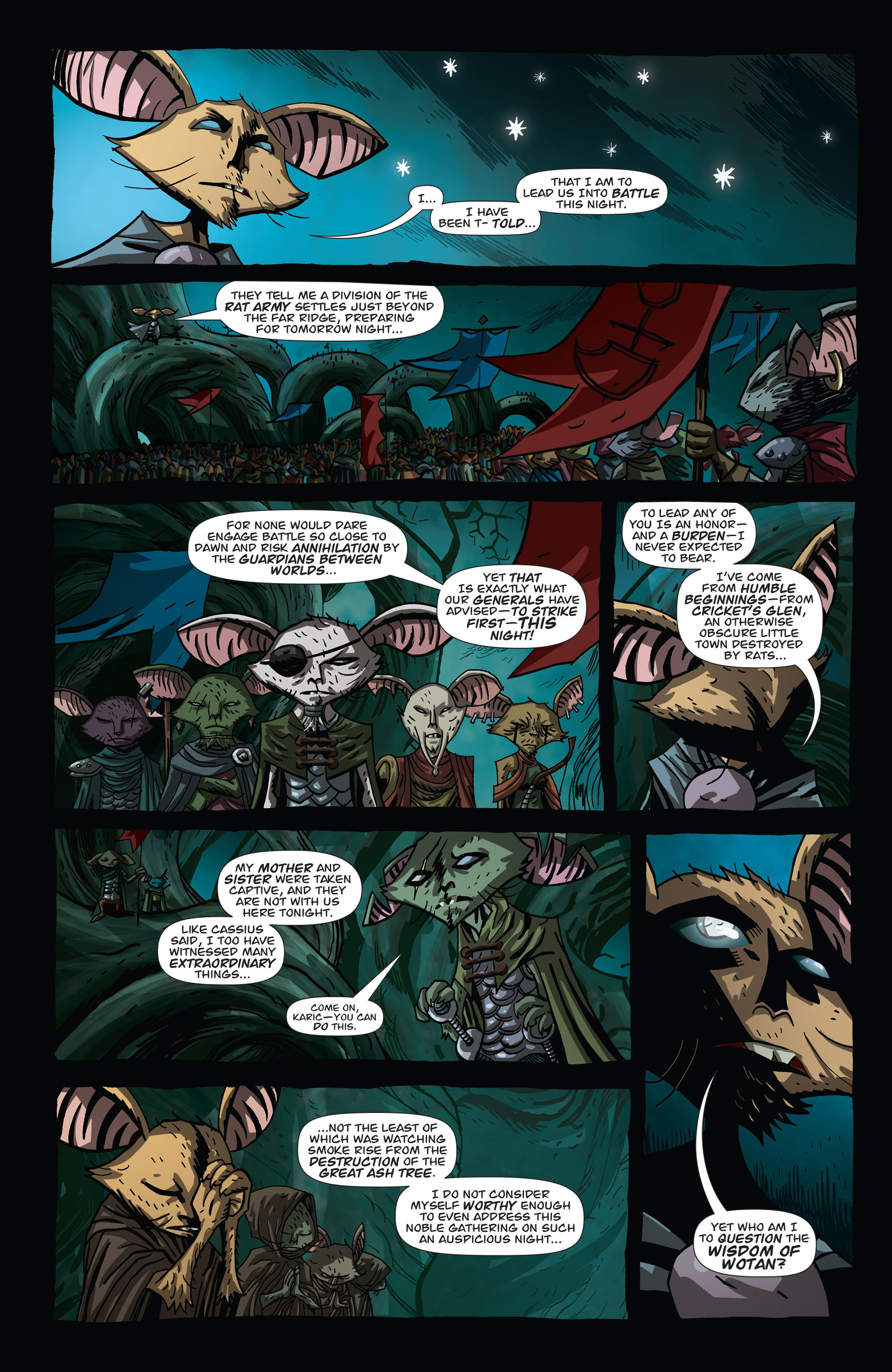 The Mice Templar Volume 4: Legend issue 11 - Page 16