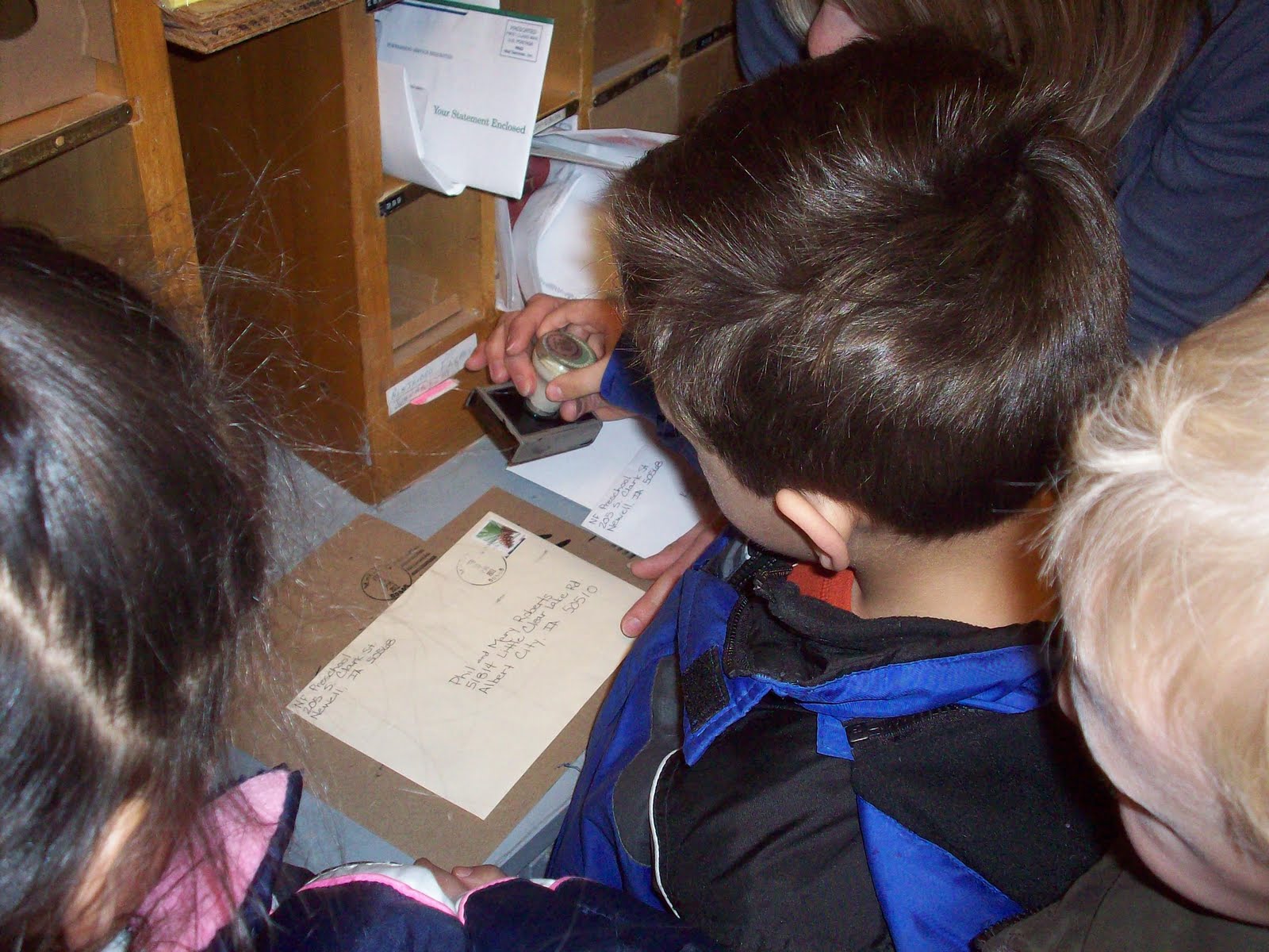 NewellFonda Preschool Field Trip to the Post Office