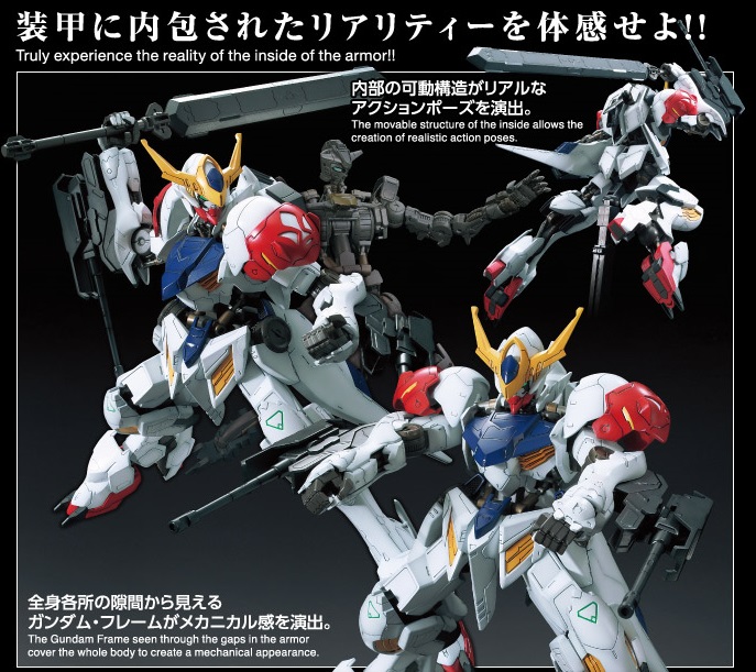 #01 Gundam Barbatos Lupus "Gundam IBO", Bandai IBO Full Mechanics 1/100 21 #01 Gundam Barbatos Lupus "Gundam IBO", Bandai IBO Full Mechanics 1/100 -Model handmade b171104