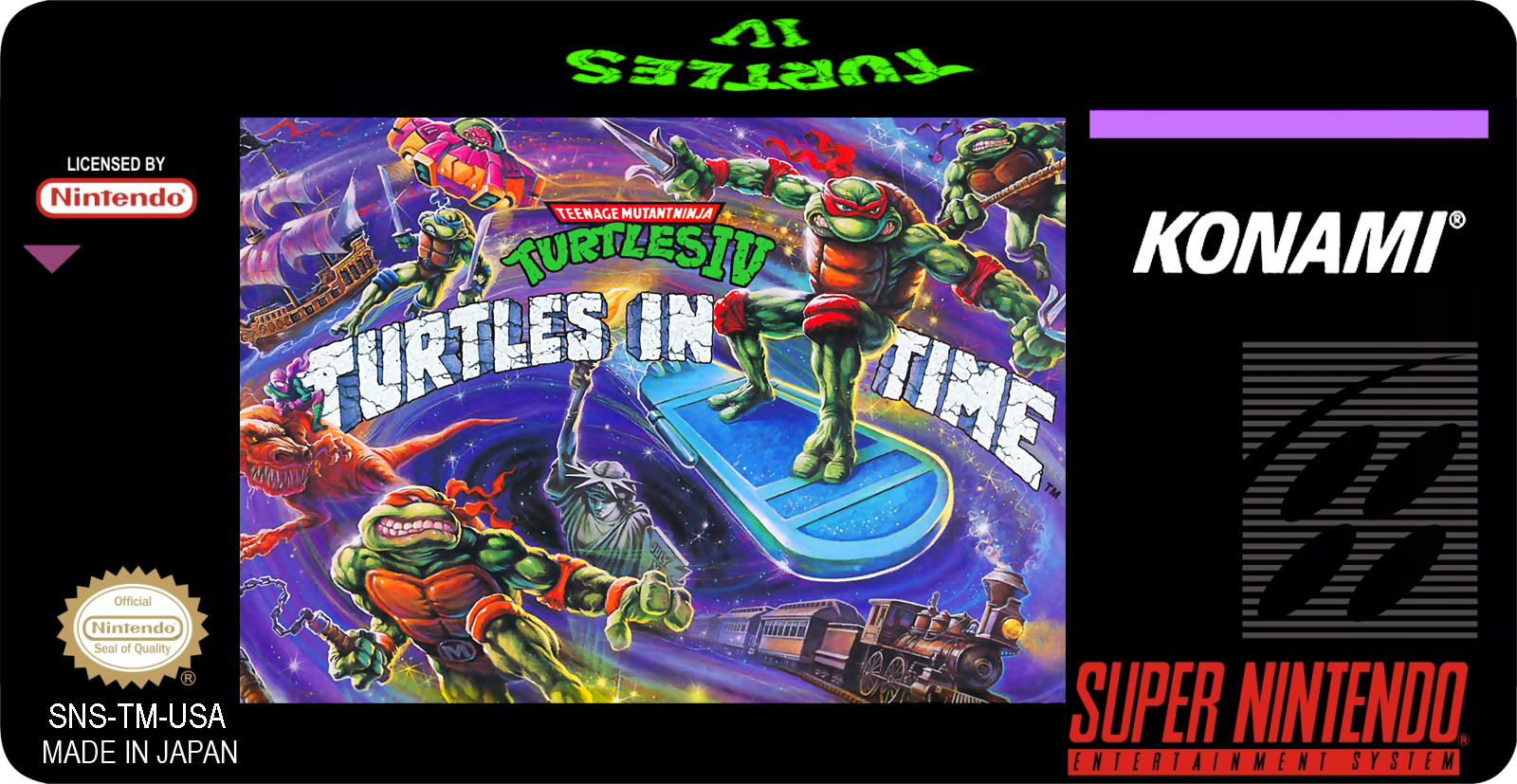 turtles in time game icon turtles in time game icon