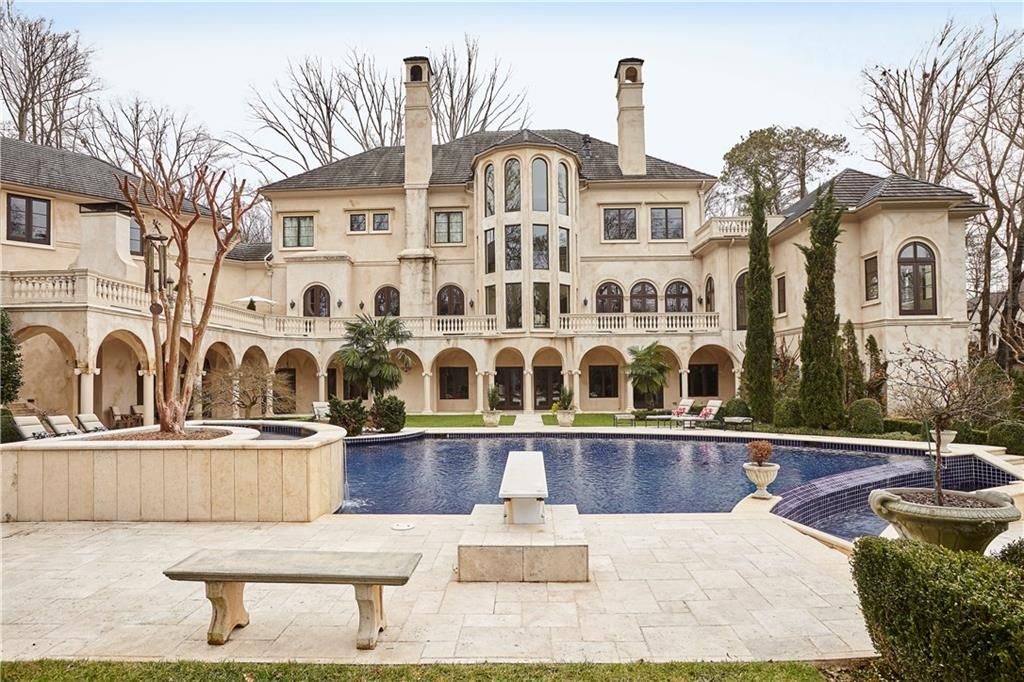 22,000 Square Foot EuropeanInspired Mega Mansion In Atlanta, GA THE AMERICAN MANION
