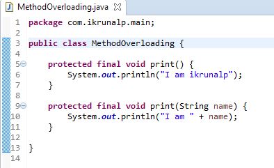 Rules of Method Overloading in Java...