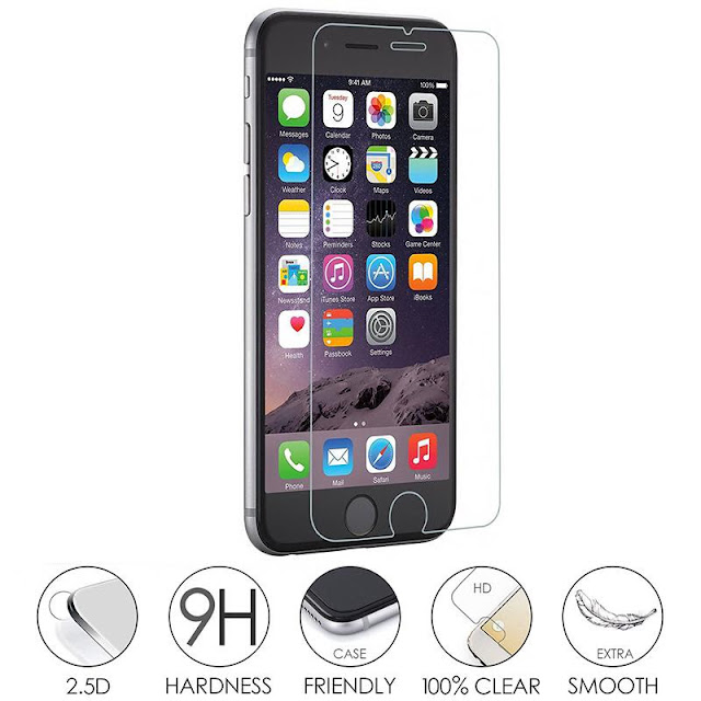 9H 2.5D PremiumTempered Glass iPhone Screen Protector