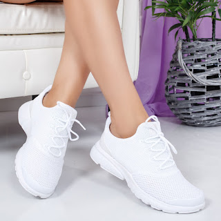 Pantofi sport Milinavi albi Pantofi sport Milinavi albi