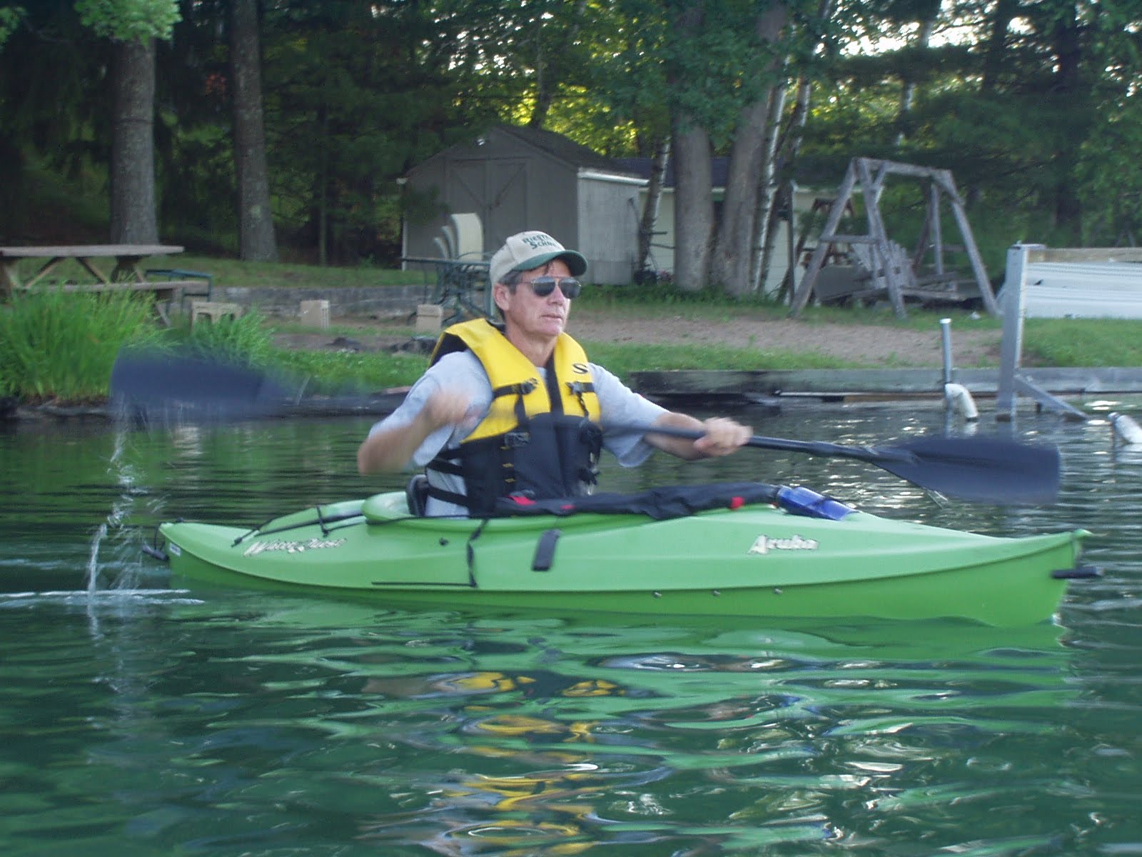 Kayaking Waupaca Area Waters Kayak Trip 26 Stratton Lake 6/21/12