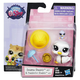 Littlest Pet Shop Pet Pairs Swanna Shadely (#57) Pet