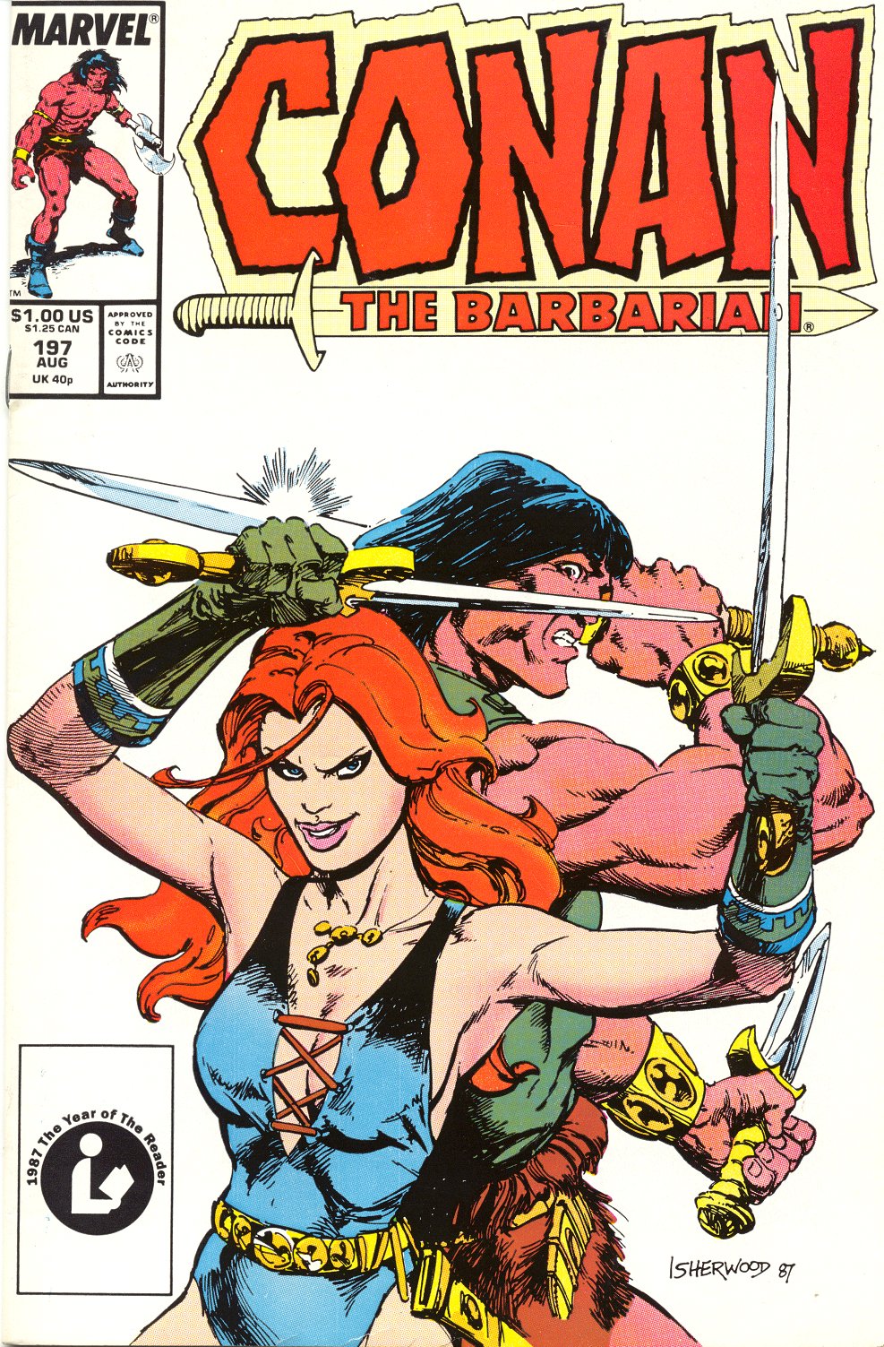 Read online Conan the Barbarian (1970) comic -  Issue #197 - 1