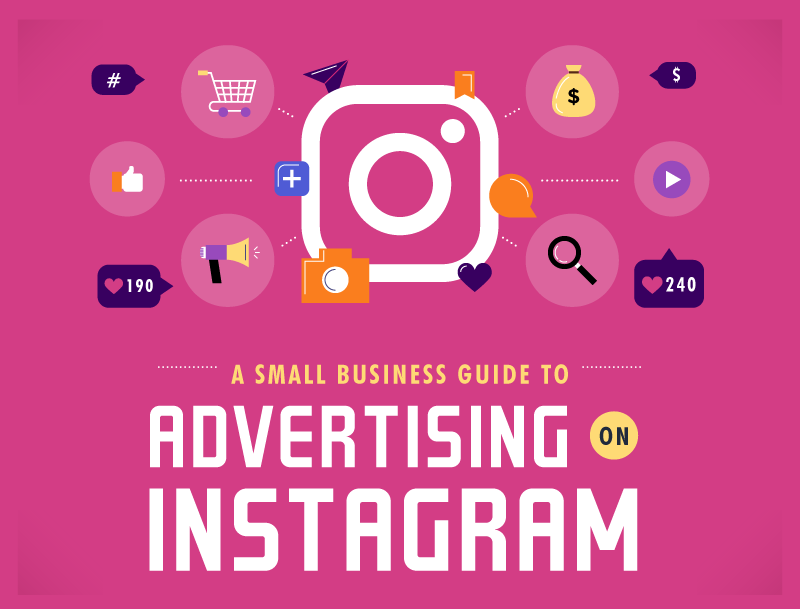 A Small Business Guide to Advertising on Instagram - infographic
