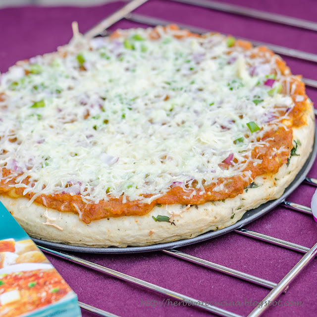 Herbivore Cucina Pav Bhaji Pizza