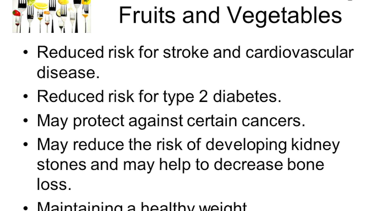The Benefits Of Eating Fruits And Vegetables - Vege Choices