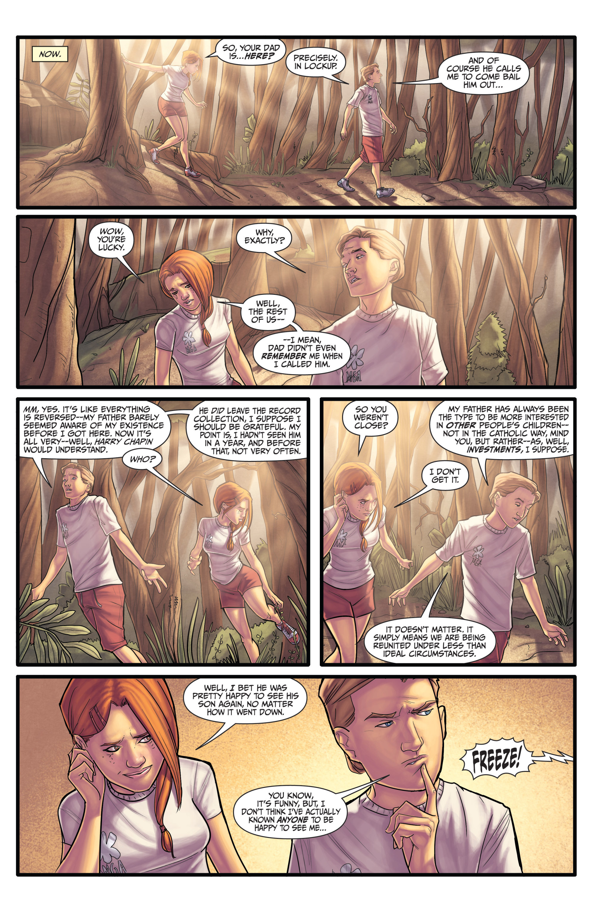 Read online Morning Glories comic -  Issue # _TPB 4 - 133