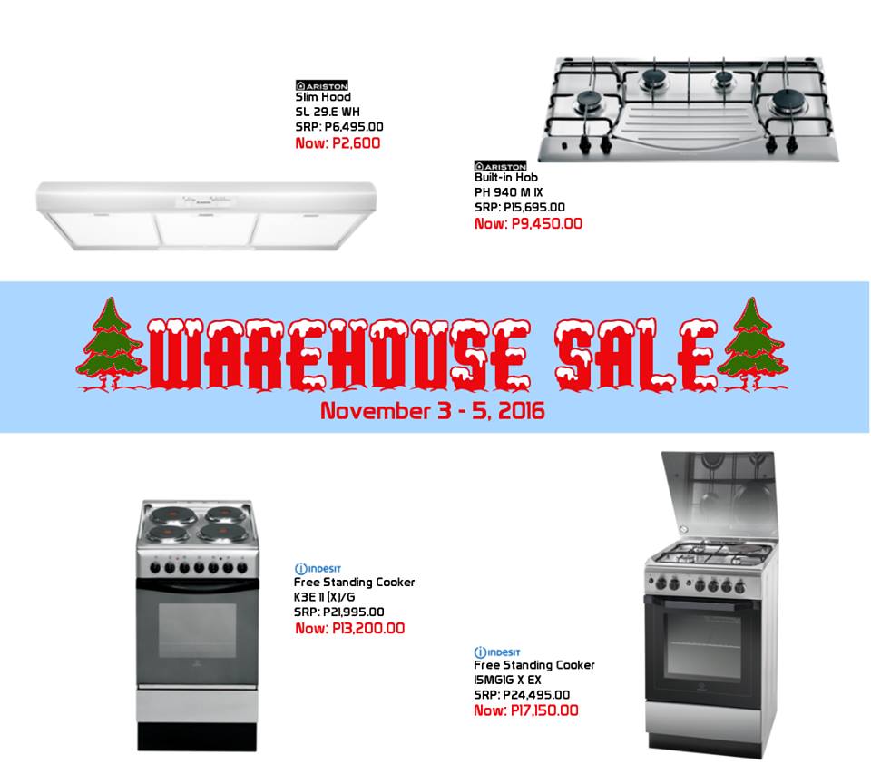 Manila Shopper GE Appliances Warehouse SALE Nov 2016