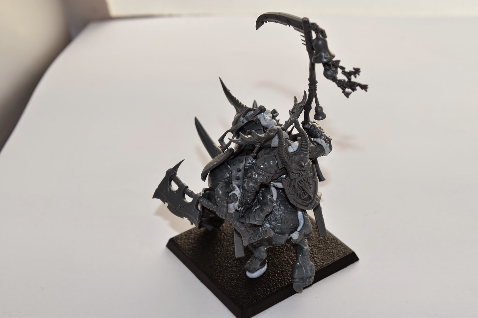Converted Nurgle Army Lord on Daemonic Mount