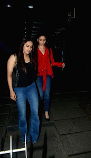 Bollywood Actress Alia Bhatt Beautiful Picture Shoot In Red Top Tight Blue Jeans (4)