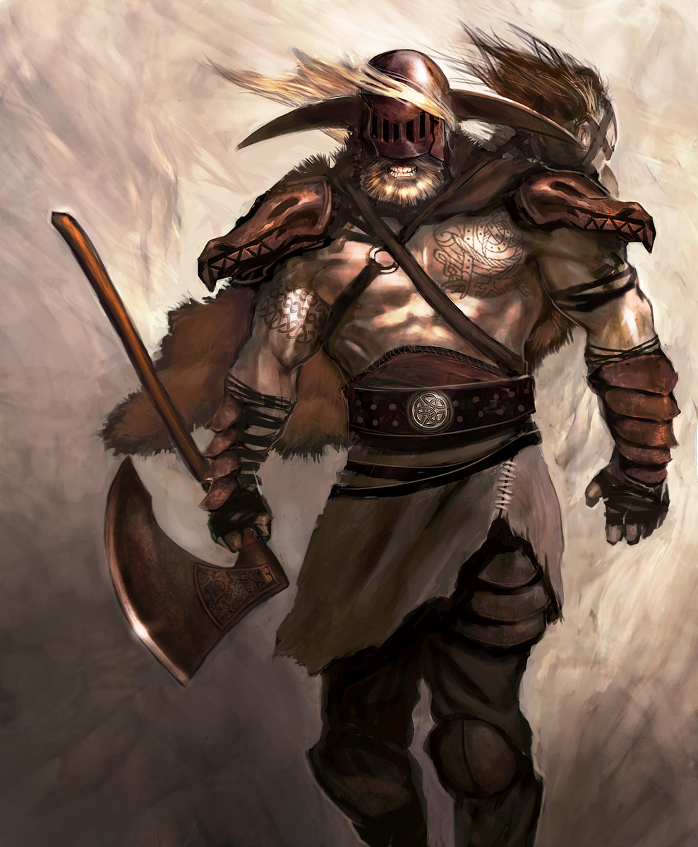 Warriors In Art Berserk Viking By Fred Studart warriors-in-art-berserk-viking-by-fred-studart