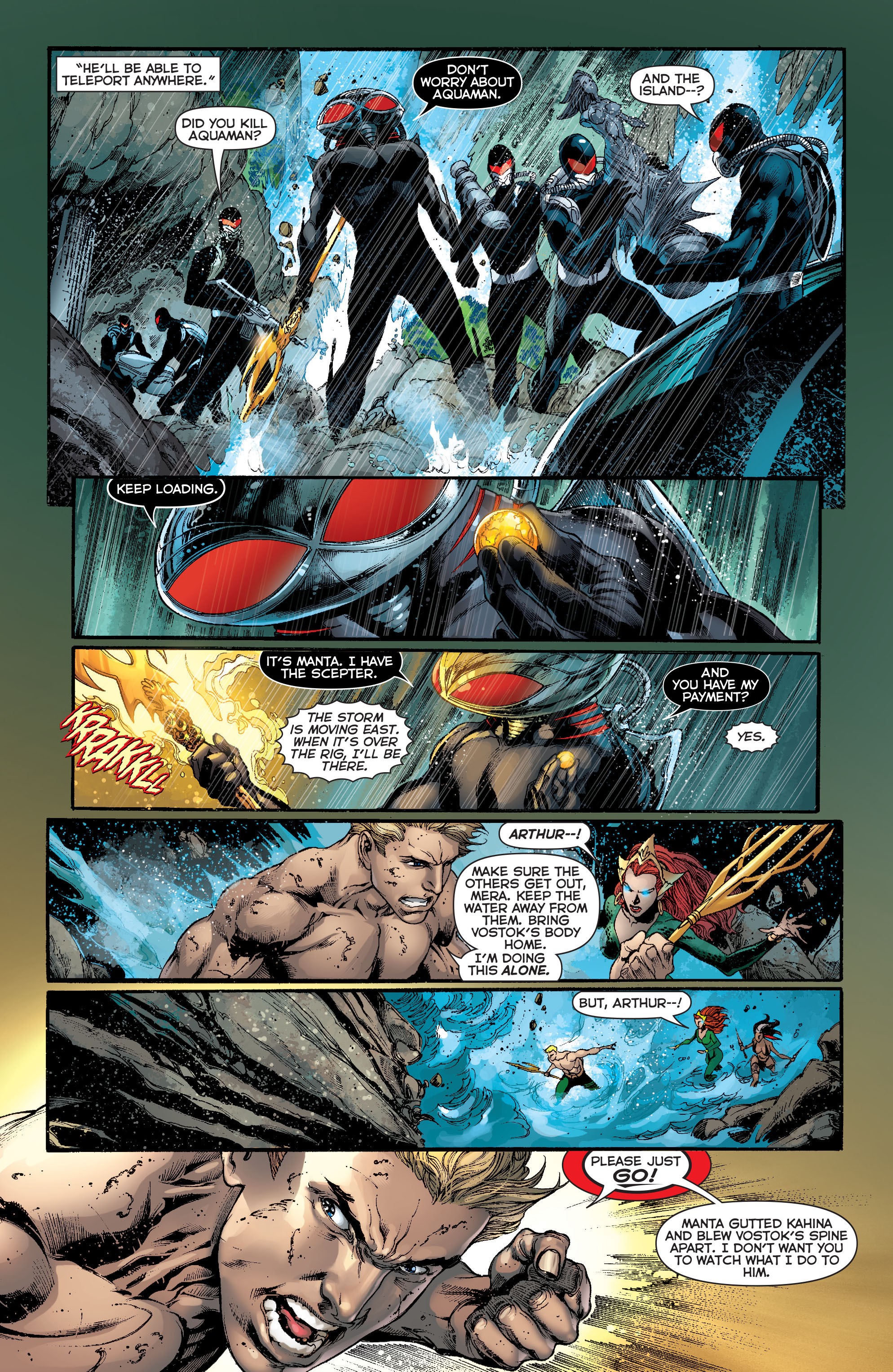 Read online Aquaman (2011) comic -  Issue #13 - 4