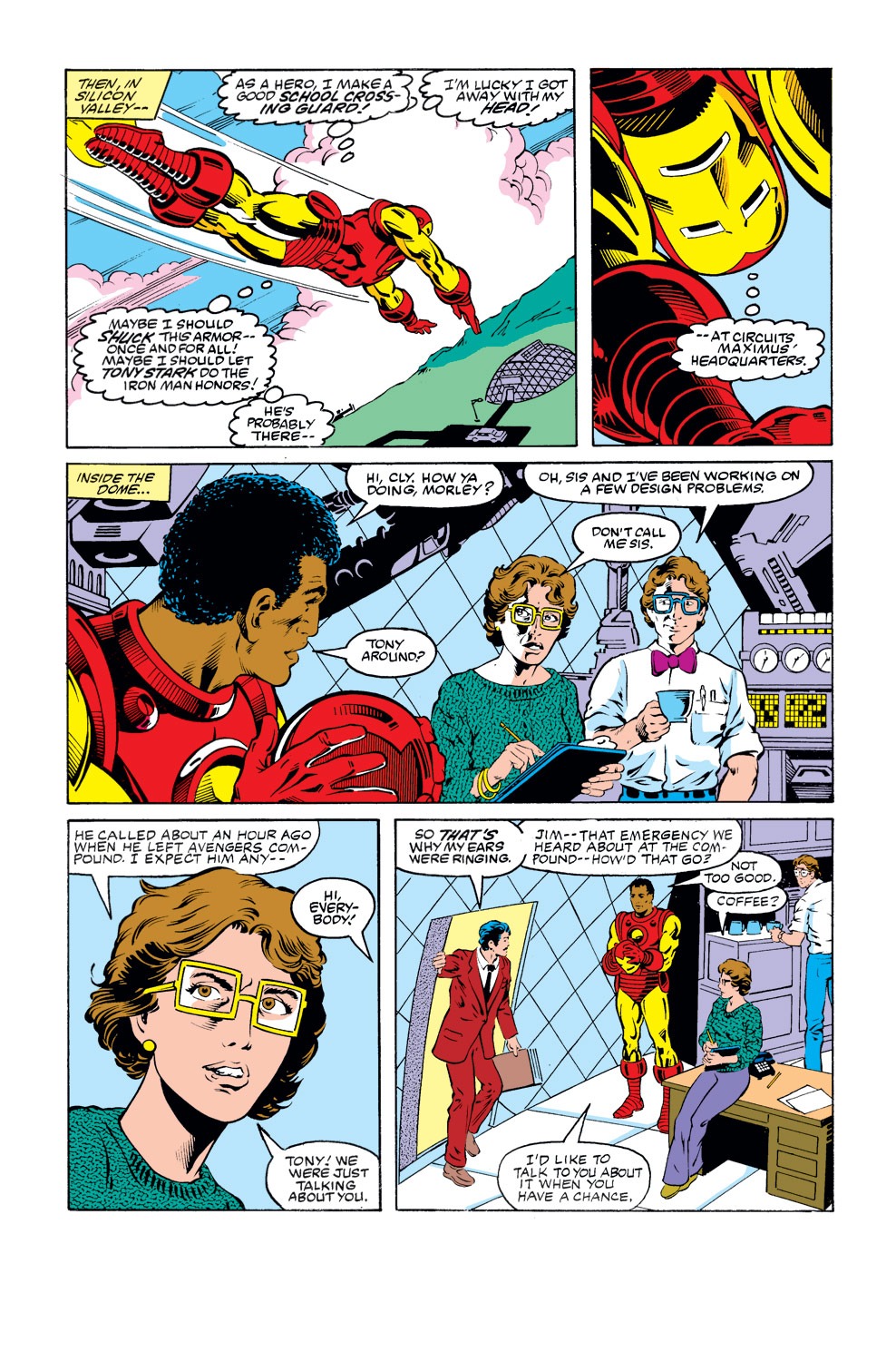 Read online Iron Man (1968) comic -  Issue #197 - 7