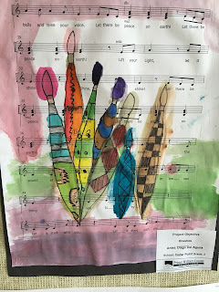Art Room Blog: 3rd Grade Music and Art Together...