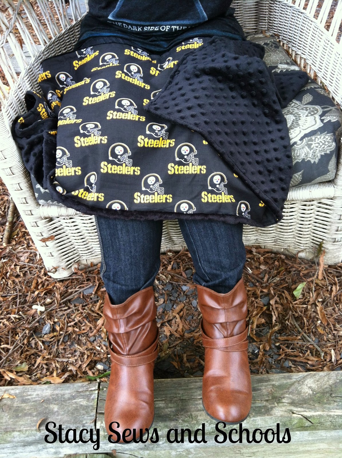 Stacy Sews and Schools Stay Snug with a DIY Lap Rug