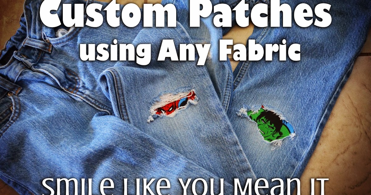 1 Roll Denim Patches Iron on Self-adhesive Clothing Patch for